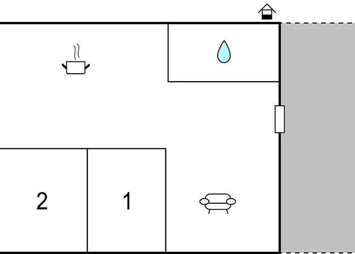 Two-bedroom In Lejlighed *